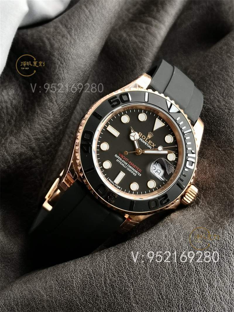 VS廠勞力士42毫米款金游艇復刻腕表:細節再現,完美無瑕-復刻表