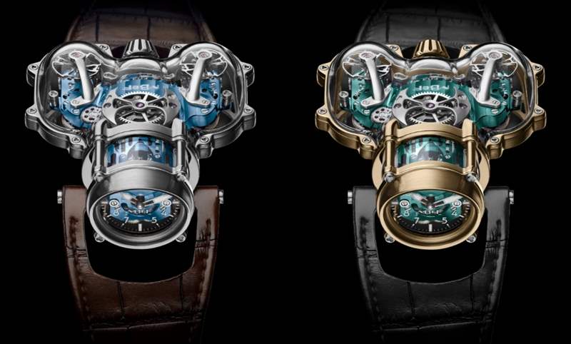 最美機芯雙色齊發|MB&F HM9 Sapphire Vision-復刻表