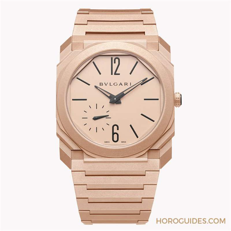 精致前衛的仕紳風范，BVLGARI Octo系列腕表八角美學再揭新局面-復刻表