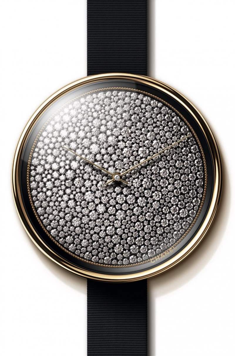 香奈兒高級制表與高級訂制服的邂逅Mademoiselle Privé腕表系列-復(fù)刻表