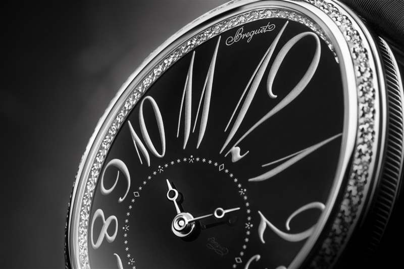 寶璣推出Reine De Naples 8918腕表新作：黑色大明火琺瑯表盤-復(fù)刻表