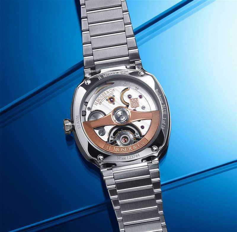 Bucherer推出3枚Bucherer Blue時計新作：Girard-Perregaux、H. Moser & Cie.和L’Epe?e合作版-復刻表