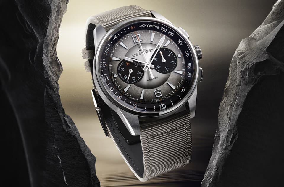 積家Polaris計時碼表再進化漆面漸層面盤有感強化易讀性-復刻表