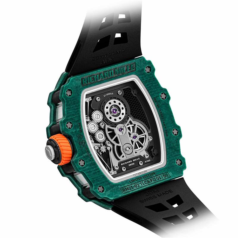 里查德米爾推出RM 21-02 Tourbillon Aerodyne鏤空陀飛輪腕表 里查德米爾推出RM 21-02 Tourbillon Aerodyne鏤空陀飛輪腕表-復刻表