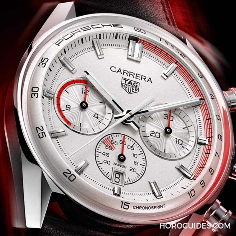 強(qiáng)強(qiáng)再聯(lián)手重現(xiàn)傳奇跑車風(fēng)采|TAG HEUER Carrera Chronosprint x Porsche-復(fù)刻表