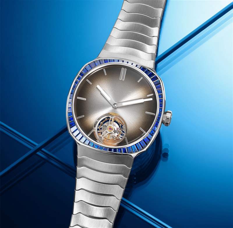 Bucherer推出3枚Bucherer Blue時計新作：Girard-Perregaux、H. Moser & Cie.和L’Epe?e合作版-復刻表