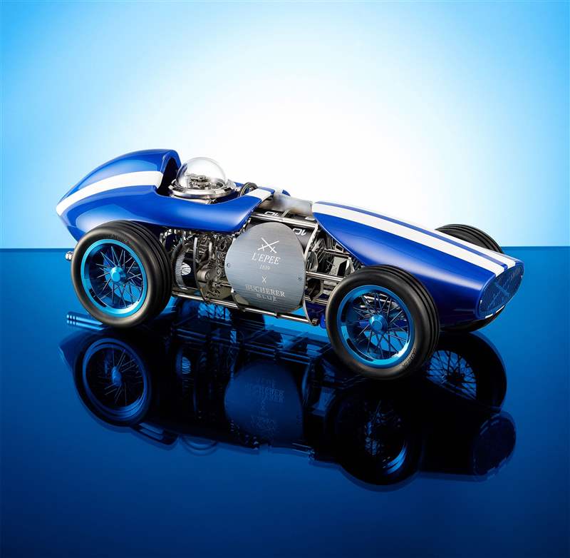 Bucherer推出3枚Bucherer Blue時計新作：Girard-Perregaux、H. Moser & Cie.和L’Epe?e合作版-復刻表