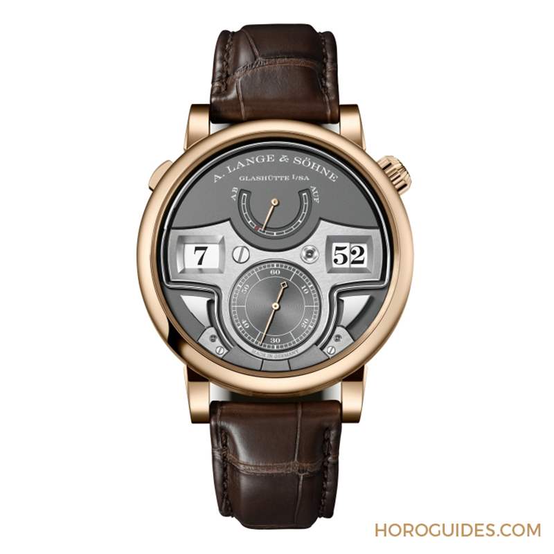 溫暖蜜金限量登場｜朗格Zeitwerk Minute Repeater 18K蜂蜜金版-復(fù)刻表