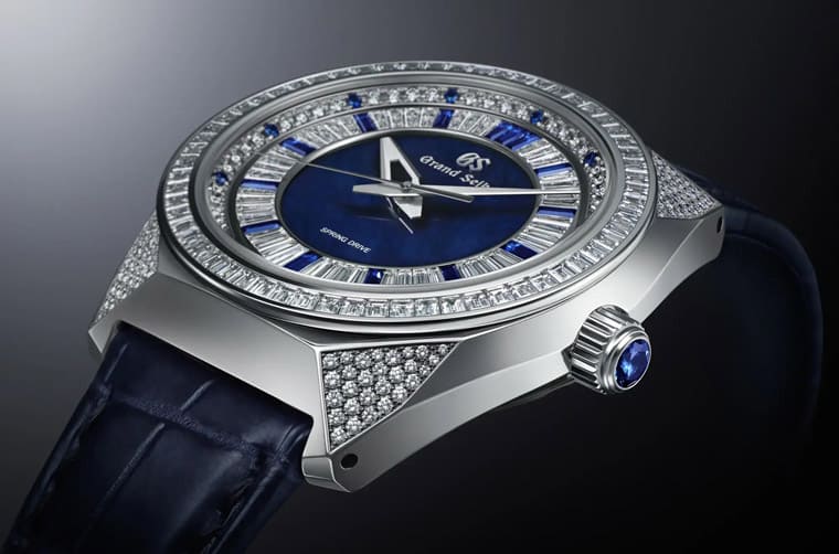 GRAND SEIKO Spring Drive結(jié)合高級珠寶工藝詮釋「白獅」般的王者氣勢-復(fù)刻表