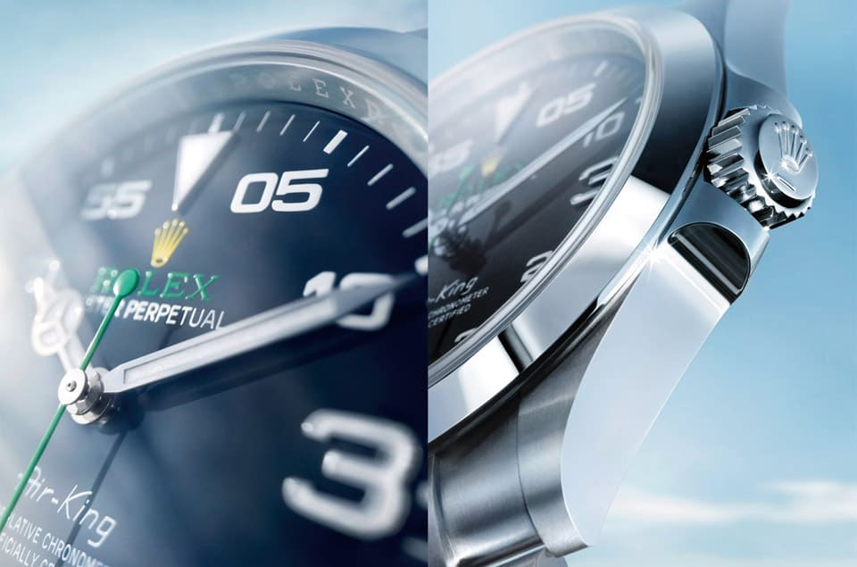 勞力士Air-King「半年內(nèi)一路跌」最新價格與行情整理-復(fù)刻表