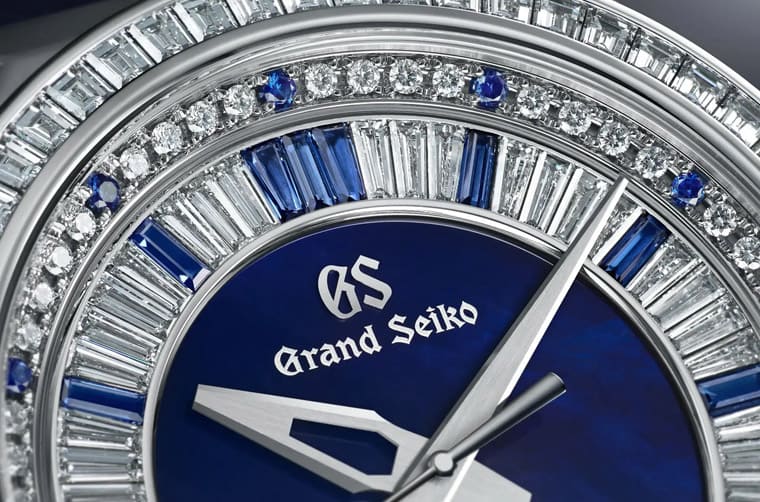 GRAND SEIKO Spring Drive結(jié)合高級珠寶工藝詮釋「白獅」般的王者氣勢-復(fù)刻表