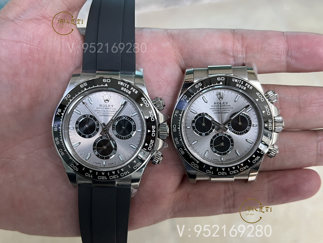 Clean廠C廠復(fù)刻新款勞力士4131機(jī)芯水泥灰迪M126519手表對比正品怎么樣-復(fù)刻表