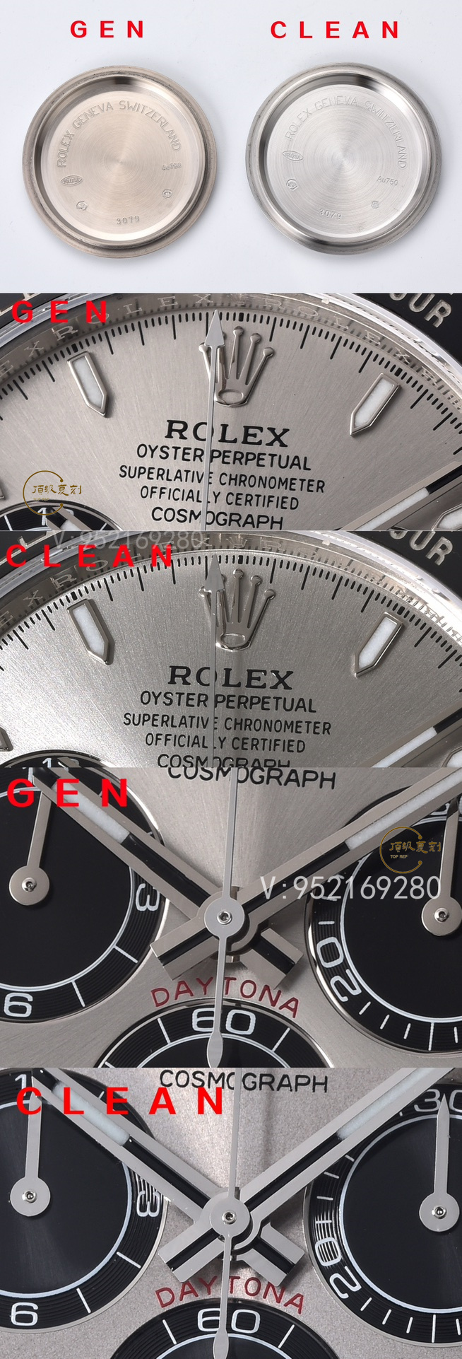 Clean廠C廠復(fù)刻新款勞力士4131機(jī)芯水泥灰迪M126519手表對比正品怎么樣-復(fù)刻表