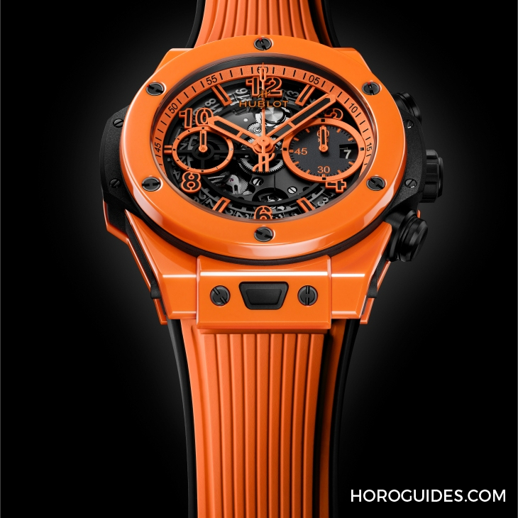 今夏最時尚的色彩！ HUBLOT推出全新Big Bang Unico Orange Ceramic橙色陶瓷腕表-復(fù)刻表