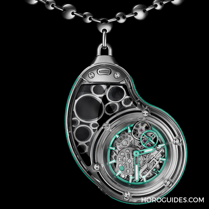 一表三用！ HUBLOT Daniel Arsham懷表搭載Meca-10機(jī)芯限量現(xiàn)身-復(fù)刻表