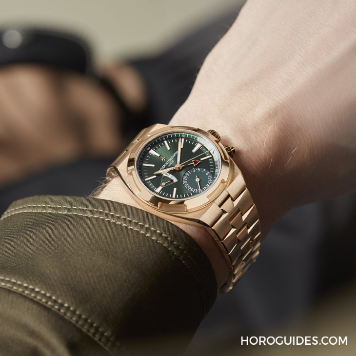 VACHERON CONSTANTIN - OVERSEAS - 5520V/210R-B966 - 名表達人來點名，哪款一體式鏈帶腕表最好看、最好戴？