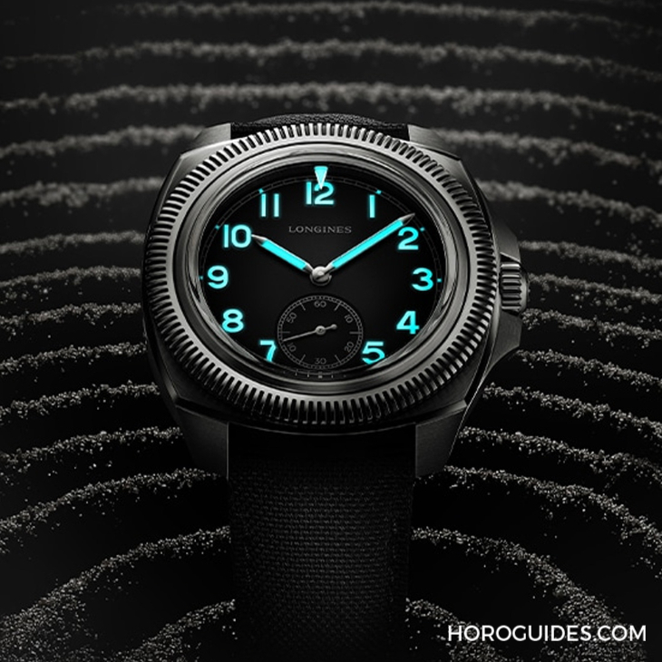 浪琴24年推出Pilot Majetek限量版五級鈦金屬手表-復刻表