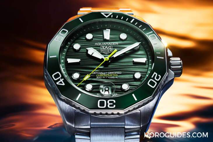 潛水猛將升級！ TAG HEUER推出全新Aquaracer Professional 300日期腕表與GMT腕表-復刻表