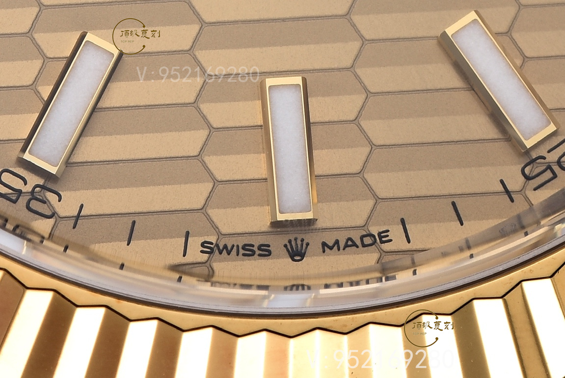 C廠Clean廠新品勞力士間金日志格子紋金盤上海3235機(jī)芯介紹-復(fù)刻表