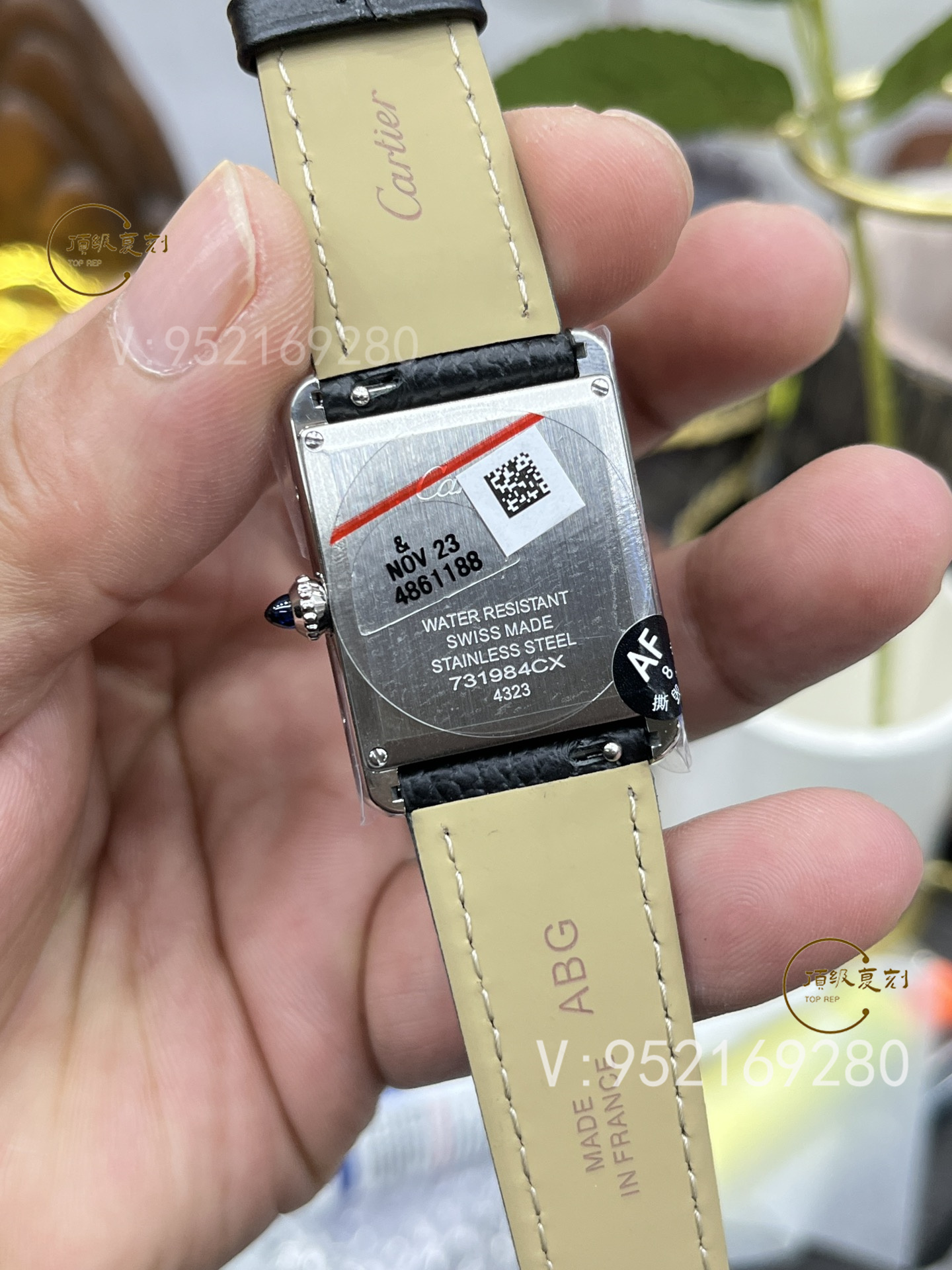 AF廠新品卡地亞坦克系列石英機(jī)芯女士手表做工怎么樣-復(fù)刻表