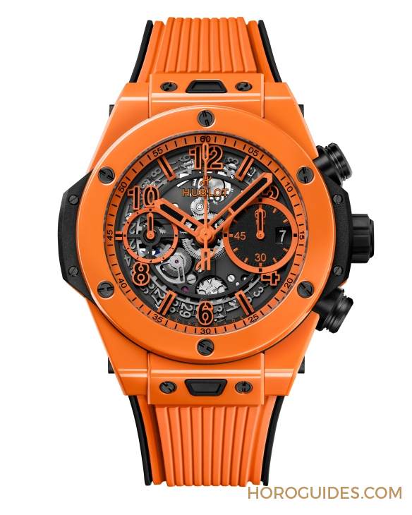 今夏最時尚的色彩！ HUBLOT推出全新Big Bang Unico Orange Ceramic橙色陶瓷腕表-復(fù)刻表