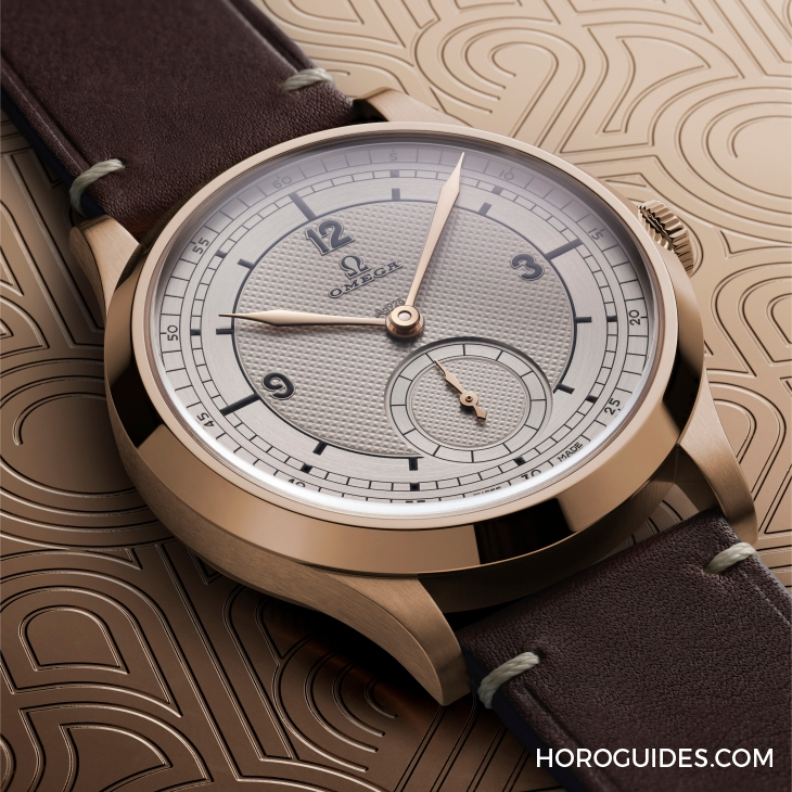 青銅金再現(xiàn)CK 859復(fù)古設(shè)計,向奧運(yùn)獎牌致敬! OMEGA加推巴黎2024年奧運(yùn)會青銅金腕表-復(fù)刻表