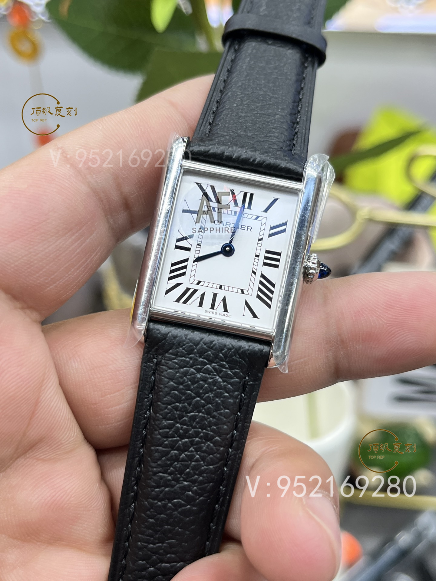 AF廠新品卡地亞坦克系列石英機(jī)芯女士手表做工怎么樣-復(fù)刻表