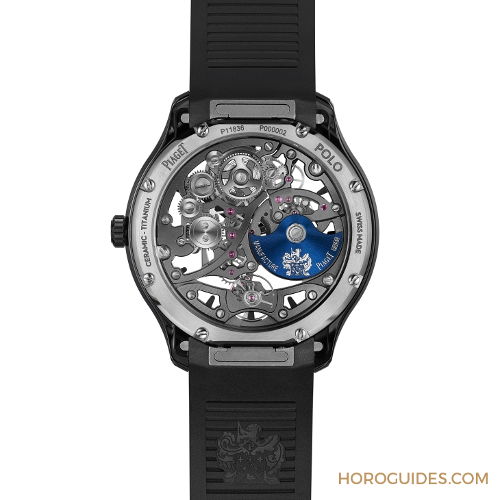 PIAGET - POLO - G0A49011 - PIAGET首款陶瓷表超薄現(xiàn)身！ 全新Polo Skeleton Ceramic登場(chǎng)