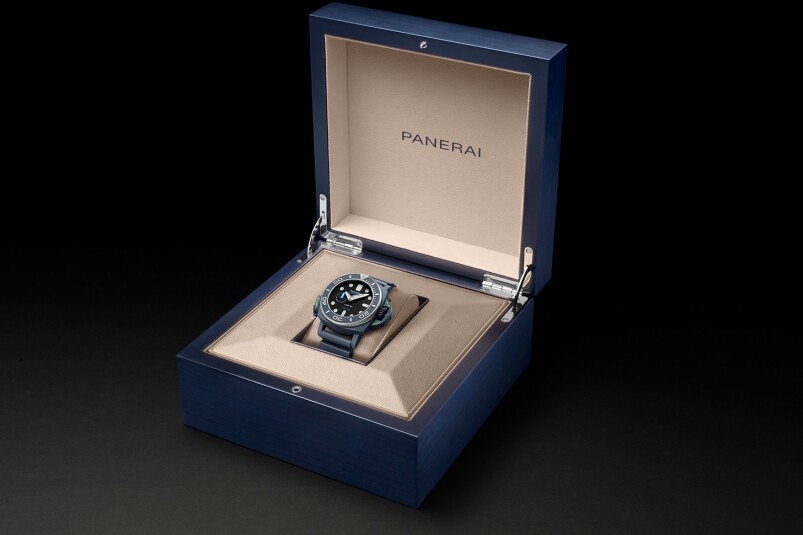 夜光功能新高度!Panerai全新Submersible Elux LAB-ID腕錶 以純機械一鍵開關發光系統 夜光功能新高度! Panerai全新Submersible Elux LAB-ID腕表 以純機械一鍵開關發光系統-復刻表
