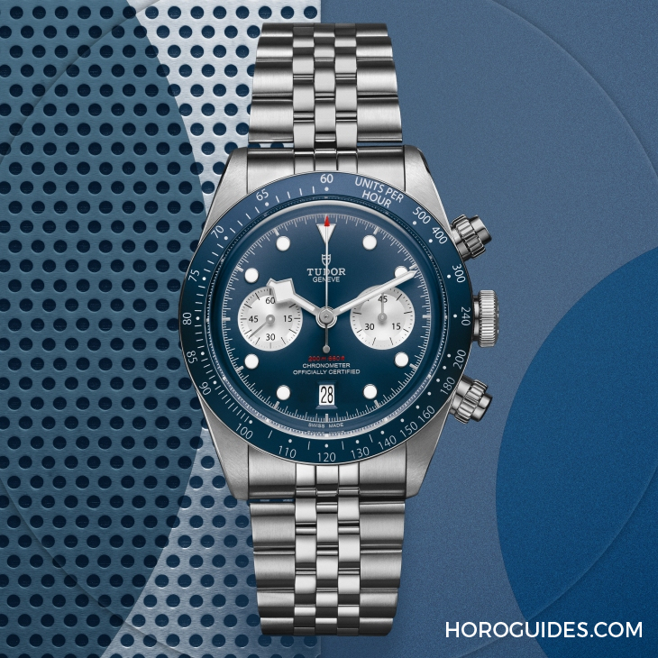 TUDOR - BLACK BAY - M79360B-0002 - 沉穩(wěn)帝舵藍(lán)新裝現(xiàn)身，TUDOR推出Black Bay Chrono “Blue”專(zhuān)門(mén)店限定版