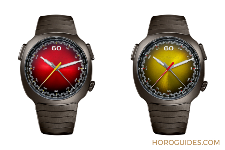 紅黃雙杰,競速新章|H. MOSER & CIE.推出Streamliner自動飛返計時秒表Alpine限量版-復刻表