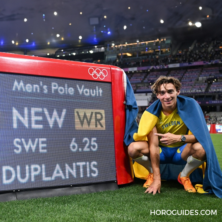 超輕鈦金! OMEGA為奧運金牌得主Armand Duplantis推出新款Seamaster Aqua Terra Ultra Light-復刻表