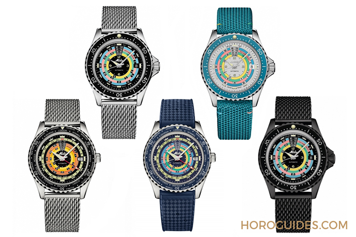 MIDO - OCEAN STAR - M026.807.33.051.00 - 漆黑中的復古「彩虹圈」！ MIDO再度推出Ocean Star Decompression Timer 1961復刻限量版