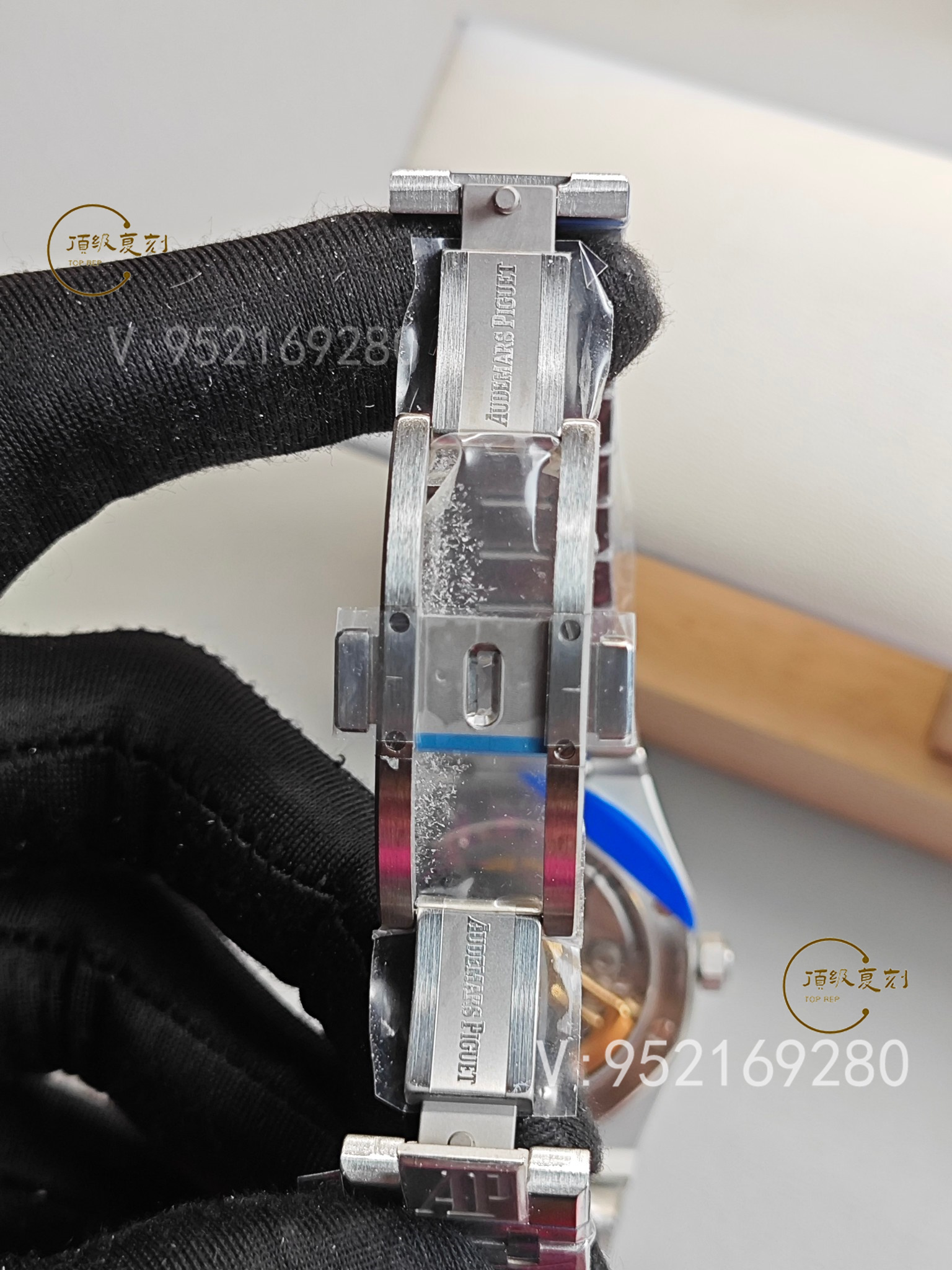 深入解析APS愛彼復(fù)刻表15500藍(lán)面版:4302一體機(jī)芯與原裝同步功能-復(fù)刻表