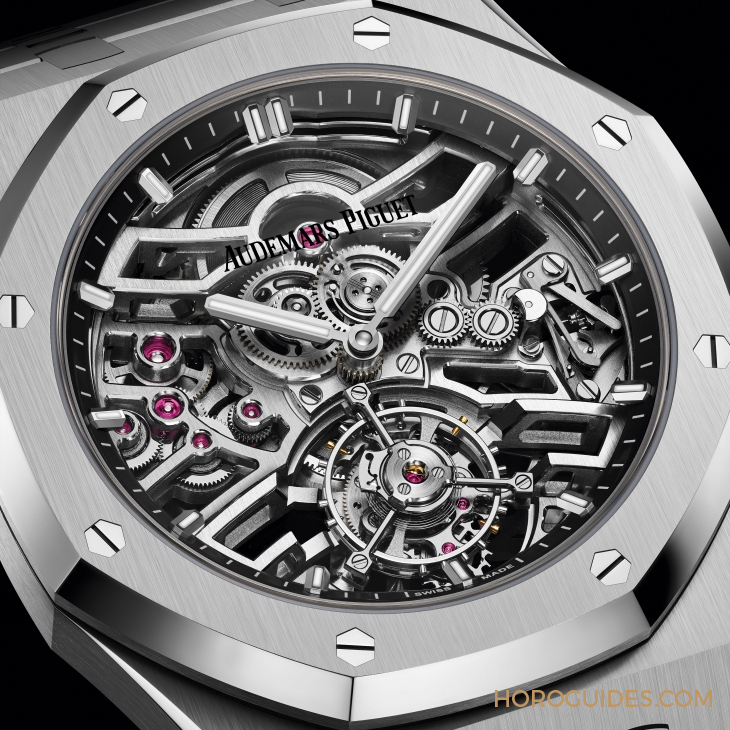 愛彼Royal Oak自動上鏈飛行陀飛輪鏤空腕表:技術與藝術的融合-復刻表