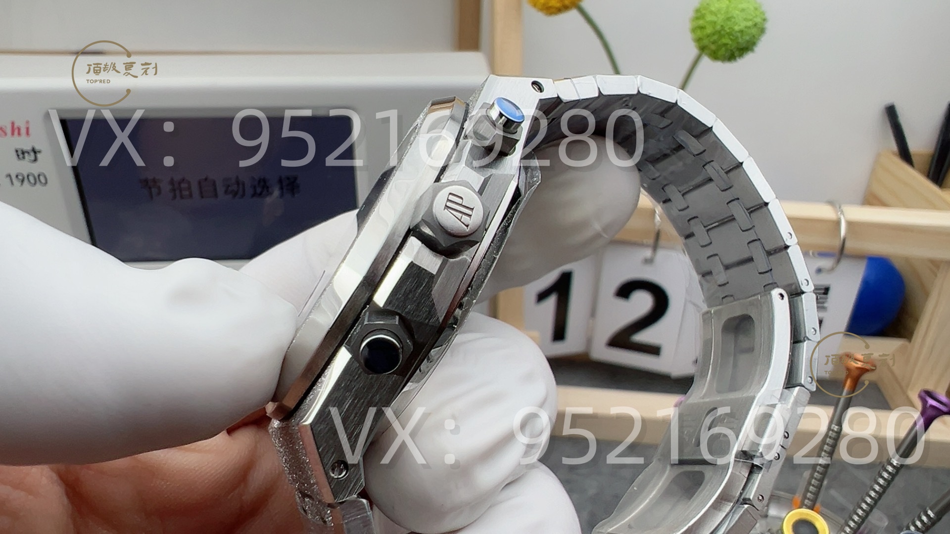 APS廠AP愛彼26240熊貓計時霜金腕表做工怎么樣,4401一體機-復(fù)刻表