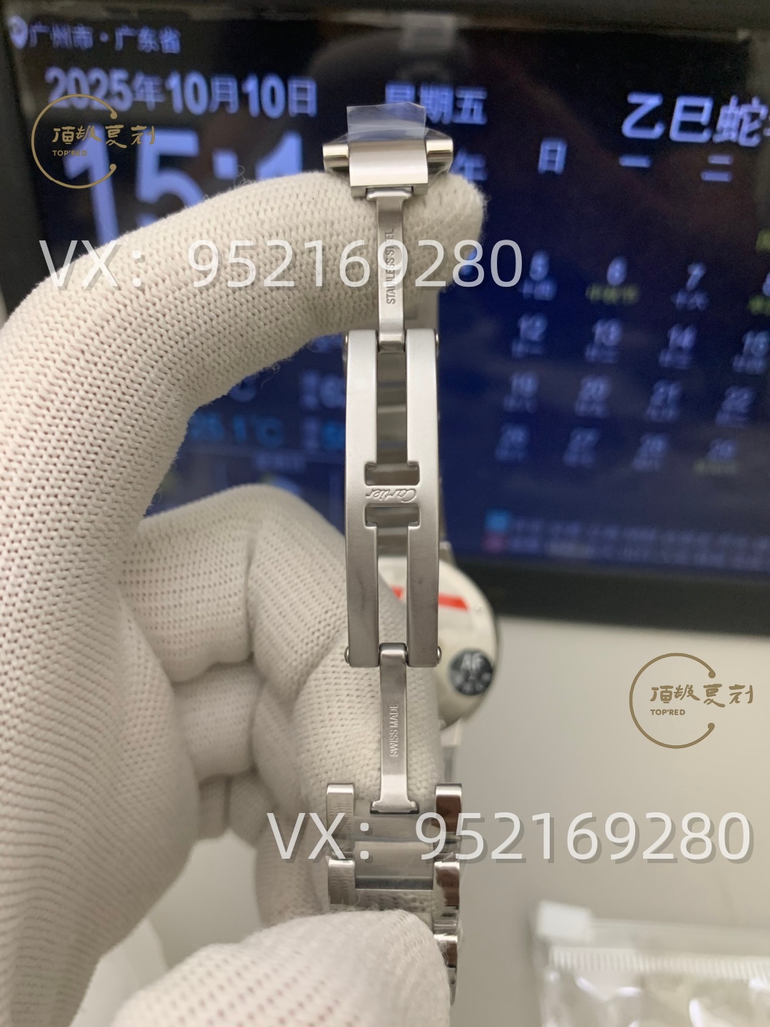 AF廠卡地亞33mm女士藍氣球怎么樣,076一檔機芯!-復刻表